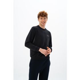Arma K26124925101 Siyah Bisiklet Yaka Erkek Sweatshirt
