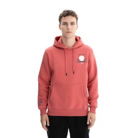 Arma K26254625001 Regular Fit Kanguru Cepli Kapüşonlu Pembe-P11 Erkek Sweatshirt
