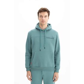 Arma K26254625901 Regular Fit Kapüşonlu Kanguru Cepli Yeşil-Y6 Erkek Sweatshirt