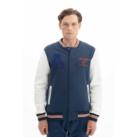 Arma K26264650001 Şık Tarz Cepli Regular Fit Düğme Kapamalı İndigo-İ1 Erkek Sweatshirt