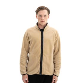 Arma K26324674601 Şık Regular Fit Tüy Bırakmayan Polar Bej-B1 Erkek Sweatshirt
