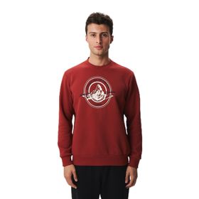 Arma K28124602901 Regular Fit Şardonlu Bisiklet Yaka Koyu Erkek Sweatshirt
