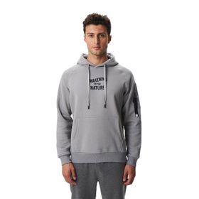 Arma K28254627801 Regular Fit Koldan Cepli Kapüşonlu Gri-G2 Erkek Sweatshirt