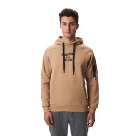 Arma K28254627801 Regular Fit Koldan Cepli Kapüşonlu Kahverengi-K3 Erkek Sweatshirt
