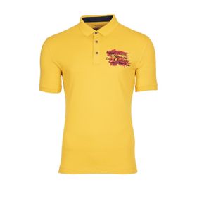 Arma Y0TYO2655 Sarı-S2 Polo Yaka Erkek T-shirt