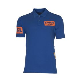 Arma Y21374271601 Saks Mavisi-SM1 Polo Yaka Erkek T-shirt