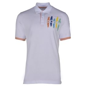 Arma Y21374274501 Beyaz-B1 Polo Yaka Erkek T-shirt