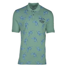 Arma Y21374274601 Yeşil Polo Yaka Erkek T-shirt
