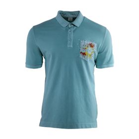 Arma Y21374739701 Turkuaz-T1 Polo Yaka Erkek T-shirt