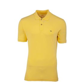 Arma Y21374865101 Sarısı-S1 Büyük Beden Polo Yaka Erkek T-shirt