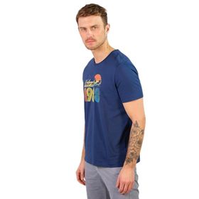 Arma Y22344400501 İndigo-İ1 Bisiklet Yaka Erkek T-shirt