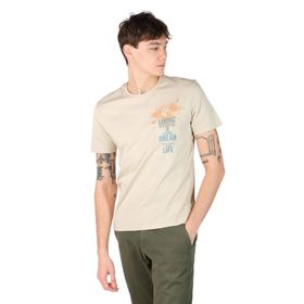 Arma Y22344401001 Bej-B1 Bisiklet Yaka Erkek T-shirt