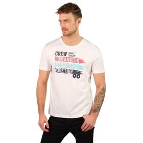 Arma Y22344402101 Beyaz-B1 Bisiklet Yaka Erkek T-shirt
