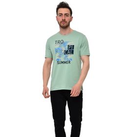 Arma Y22344402501 Yeşil-Y2 Bisiklet Yaka Erkek T-shirt