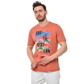 Arma Y22344402601 Pembe-P4 Bisiklet Yaka Erkek T-shirt