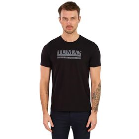 Arma Y22344450801 Siyah-S1 Bisiklet Yaka Erkek T-shirt