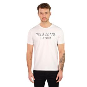 Arma Y22344451001 Beyaz-B1 Bisiklet Yaka Erkek T-shirt