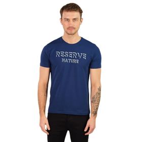 Arma Y22344451001 İndigo-İ1 Bisiklet Yaka Erkek T-shirt