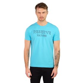 Arma Y22344451001 Turkuaz-T1 Bisiklet Yaka Erkek T-shirt