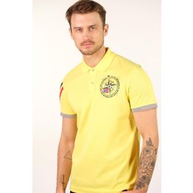 Arma Y22374300201 Sarı-S1 Polo Yaka Erkek T-shirt