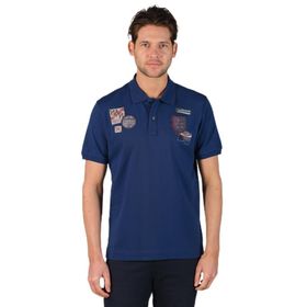 Arma Y22374300501 İndigo-İ1 Polo Yaka Erkek T-shirt