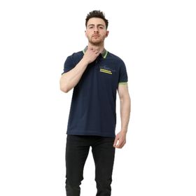Arma Y22374300601 Lacivert-L1 Polo Yaka Erkek T-shirt