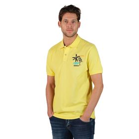Arma Y22374302001 Sarı Polo Yaka Erkek T-shirt