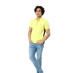 Arma Y22374302301 Sarı-S1 Polo Yaka Erkek T-shirt