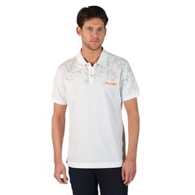 Arma Y22374350101 Beyaz Polo Yaka Erkek T-shirt