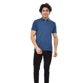 Arma Y22374350701 Lacivert-L1 Polo Yaka Erkek T-shirt