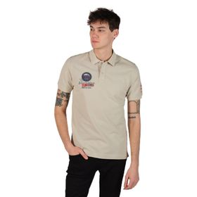 Arma Y22374868701 Bej-B1 Büyük Beden Polo Yaka Erkek T-shirt
