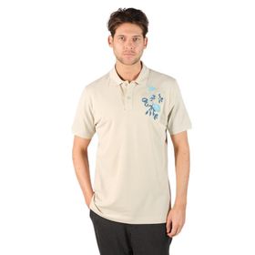 Arma Y22374868801 Bej-B1 Büyük Beden Polo Yaka Erkek T-shirt