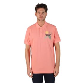 Arma Y22374869001 Pembe-P1 Büyük Beden Polo Yaka Erkek T-shirt