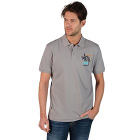 Arma Y22374869501 Gri-G2 Büyük Beden Polo Yaka Erkek T-shirt