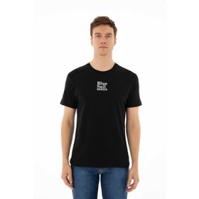 Arma Y25344403301 Siyah-S1 Regular Fit Bisiklet Yaka Erkek T-shirt