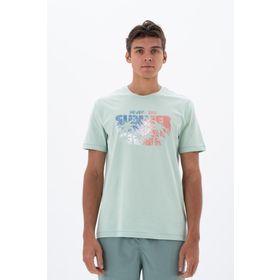 Arma Y25344404001 Yeşil-Y2 Bisiklet Yaka Regular Fit Erkek T-shirt