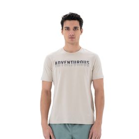 Arma Y25344404401 Bej-B1 Regular Fit Bisiklet Yaka Erkek T-shirt