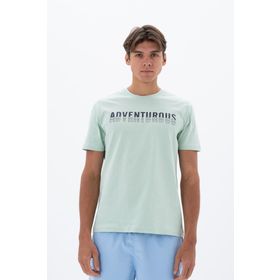Arma Y25344404401 Yeşil-Y2 Bisiklet Yaka Regular Fit Erkek T-shirt