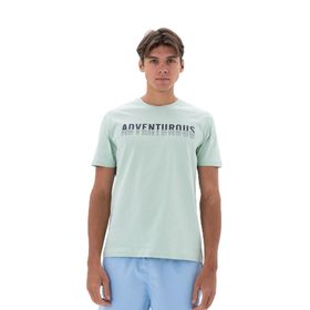 Arma Y25344404401 Yeşil-Y2 Bisiklet Yaka Regular Fit Erkek T-shirt
