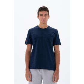Arma Y25344404601 Lacivert-L1 Regular Fit Bisiklet Yaka Erkek T-shirt