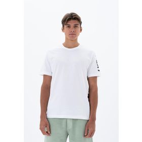 Arma Y25344404701 Beyaz-B1 Bisiklet Yaka Regular Fit Erkek T-shirt