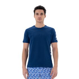 Arma Y25344404701 İndigo-İ1 Regular Fit Bisiklet Yaka Erkek T-shirt