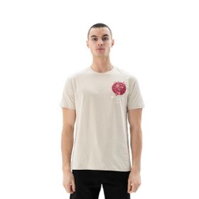 Arma Y25344405001 Bej-B1 Regular Fit Bisiklet Yaka Erkek T-shirt