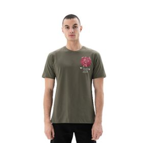 Arma Y25344405001 Haki-H1 Regular Fit Bisiklet Yaka Erkek T-shirt