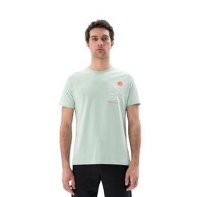 Arma Y25344405201 Yeşil-Y2 Regular Fit Bisiklet Yaka Erkek T-shirt