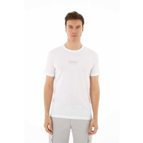 Arma Y25344405701 Beyaz-B1 Bisiklet Yaka Regular Fit Erkek T-shirt