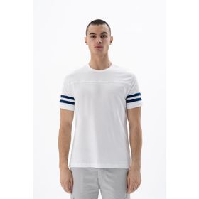 Arma Y25344405801 Beyaz-B1 Bisiklet Yaka Regular Fit Erkek T-shirt