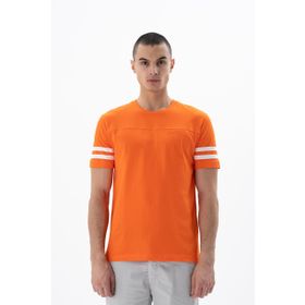 Arma Y25344405801 Turuncu-T1 Bisiklet Yaka Regular Fit Erkek T-shirt