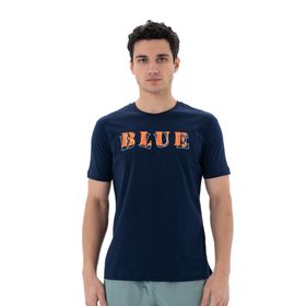 Arma Y25344405901 Lacivert-L1 Regular Fit Bisiklet Yaka Erkek T-shirt