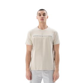 Arma Y25344406201 Bej-B1 Regular Fit Bisiklet Yaka Erkek T-shirt